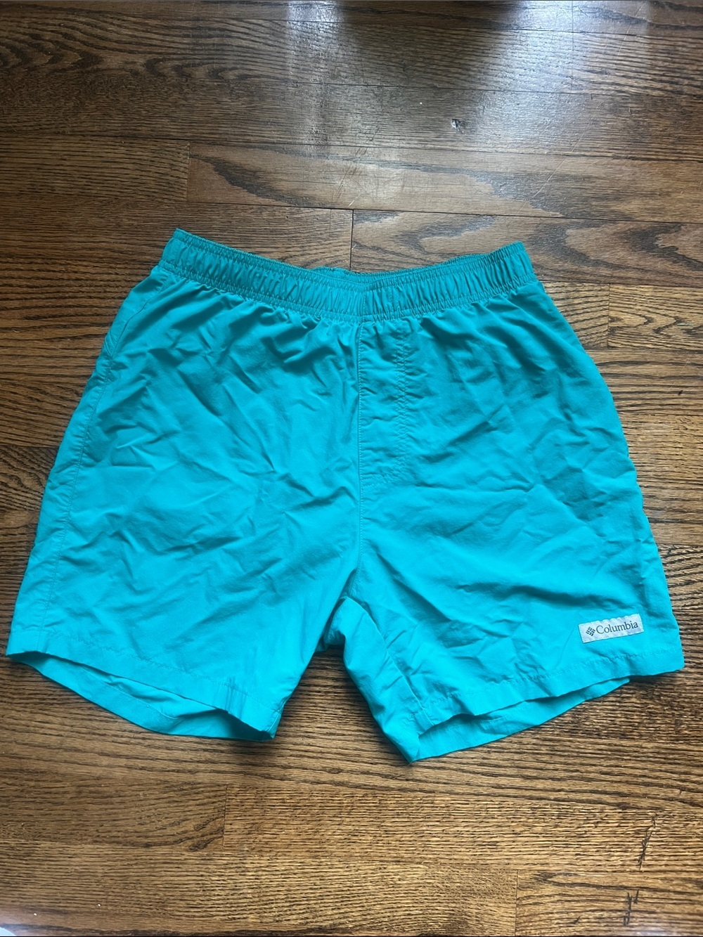 Columbia Teal Athletic Swim Shorts